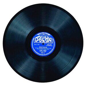 Bobby Breen M-O-T-H-E-R / The Rosary 10in Shellac 78 RPM Decca 973 Record VTG